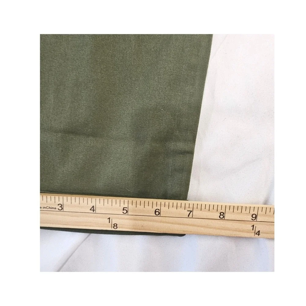 NWT Gap Relaxed Girlfriend Chino Pants Clover‎ Green Size 6 QLP1205S Utility